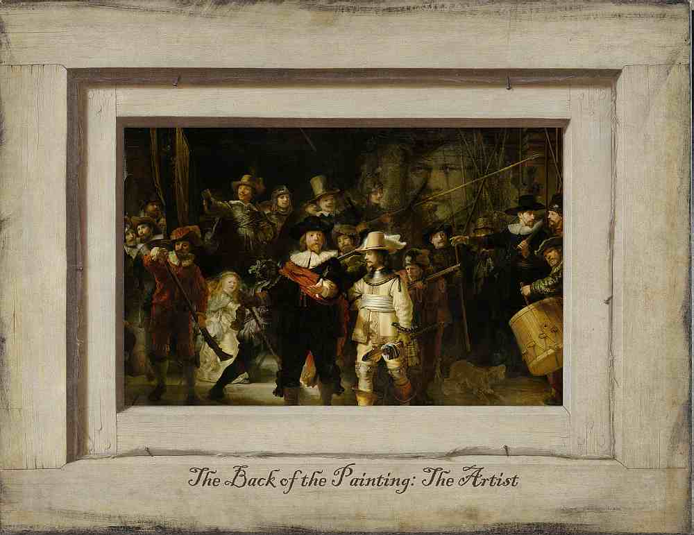 The  Back of Painting / Night Watch